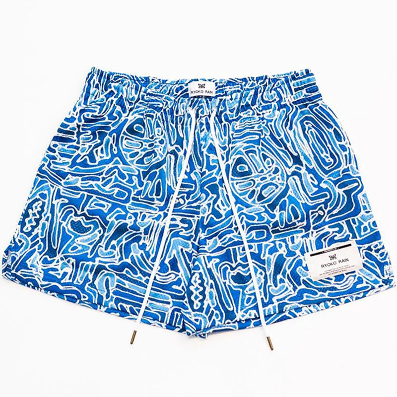 Shorts d'été unisexes, idéaux pour la plage et les activités décontractées.