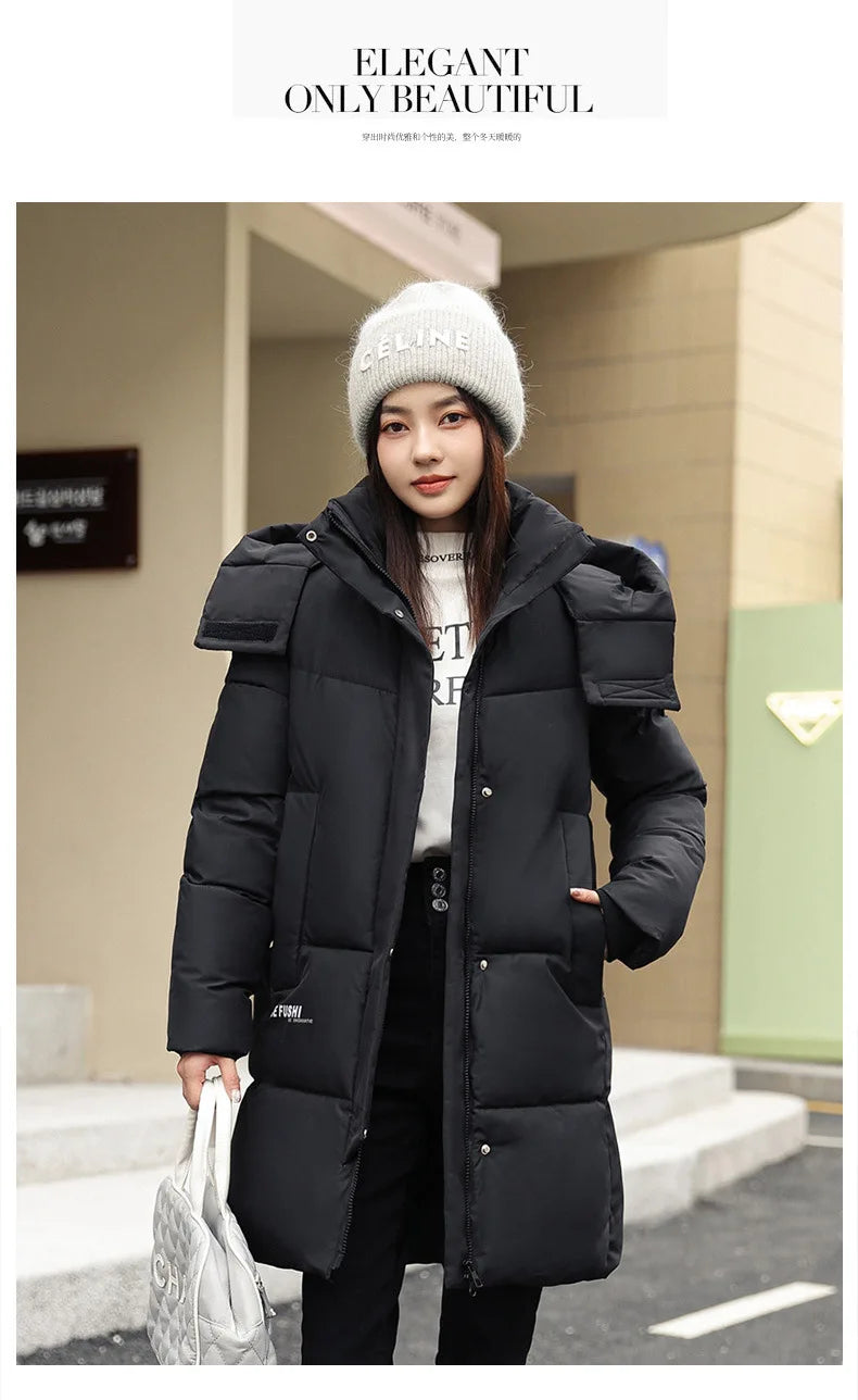 Veste femme épaisse à capuche – Hiver 2025 | ParisPetitPrix
