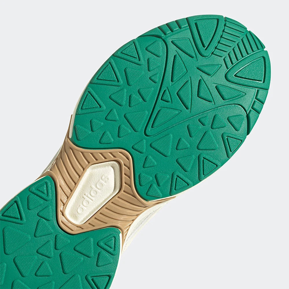 Adidas JZ RUNNER Retro – Baskets Unisexe Respirantes avec Accents Verts
