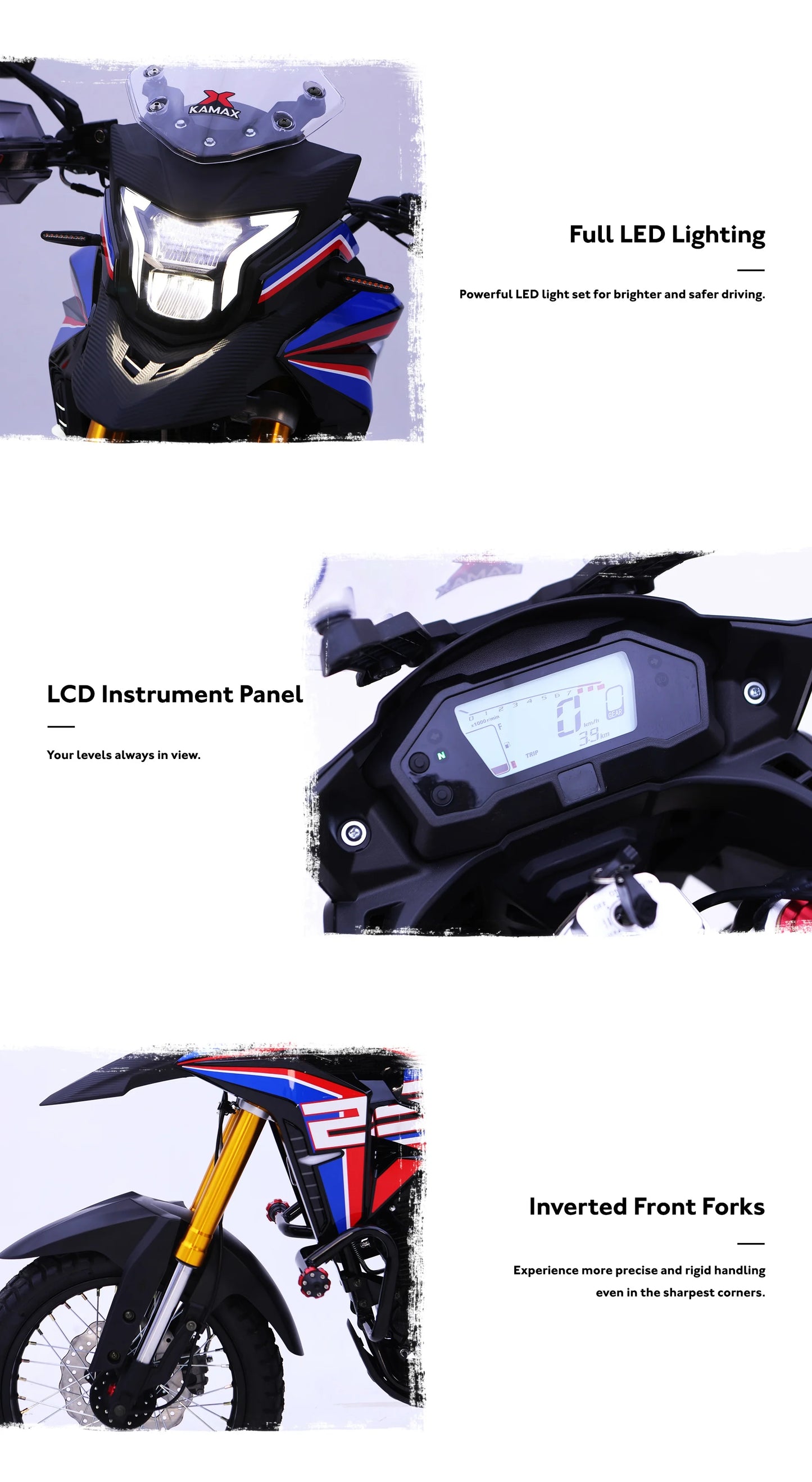 đïž Kamax 2025 â Moto Cross / Adventure Style 200-250cc