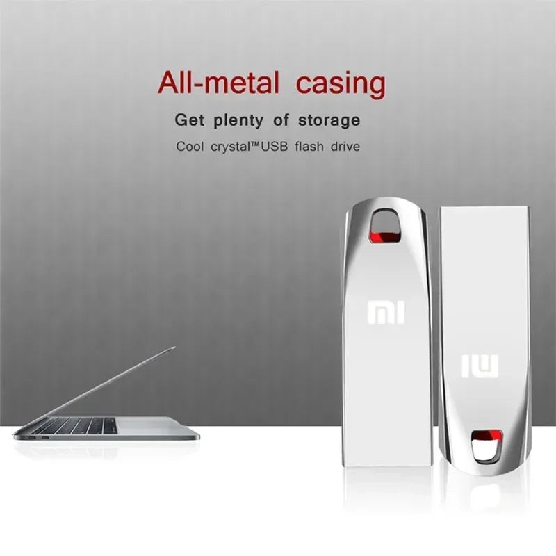 Clé USB 3.0 en métal de 2 to, clé USB haute vitesse 1 to 512 go, clé USB Portable SSD, disque Flash USB, adaptateur TYPE-C