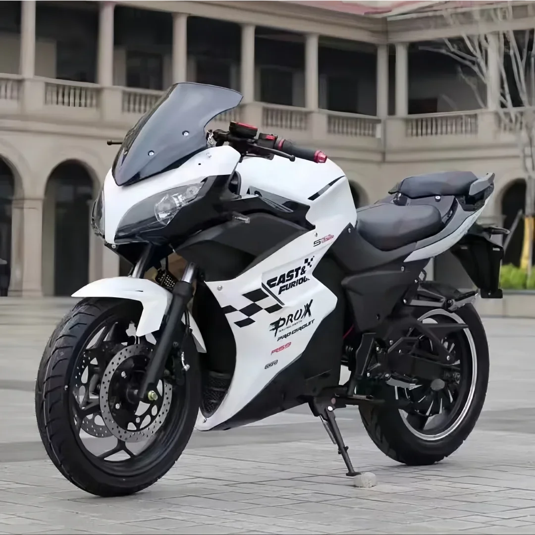 ⚡ Luyuan V6 – Moto de Course Électrique 10000W – La Référence des Meilleures Ventes