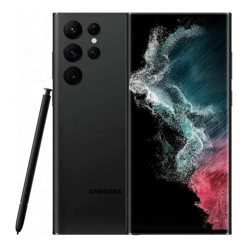 Samsung Galaxy S22 Ultra 5G S22U reconditionné, 6.8 pouces, 8 go/12 go + 128 go/256/512 go, NFC S Pen, SmartPhone débloqué, excellente condition