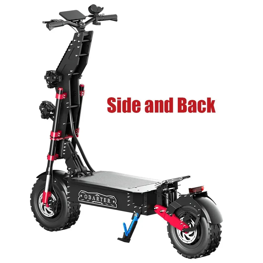 X7 Electric Scooter 8000W Dual Motor 60V 60Ah Battery Top Speed 90 km/h Max Range 140 km Foldable 14 Inch Tires Waterproof