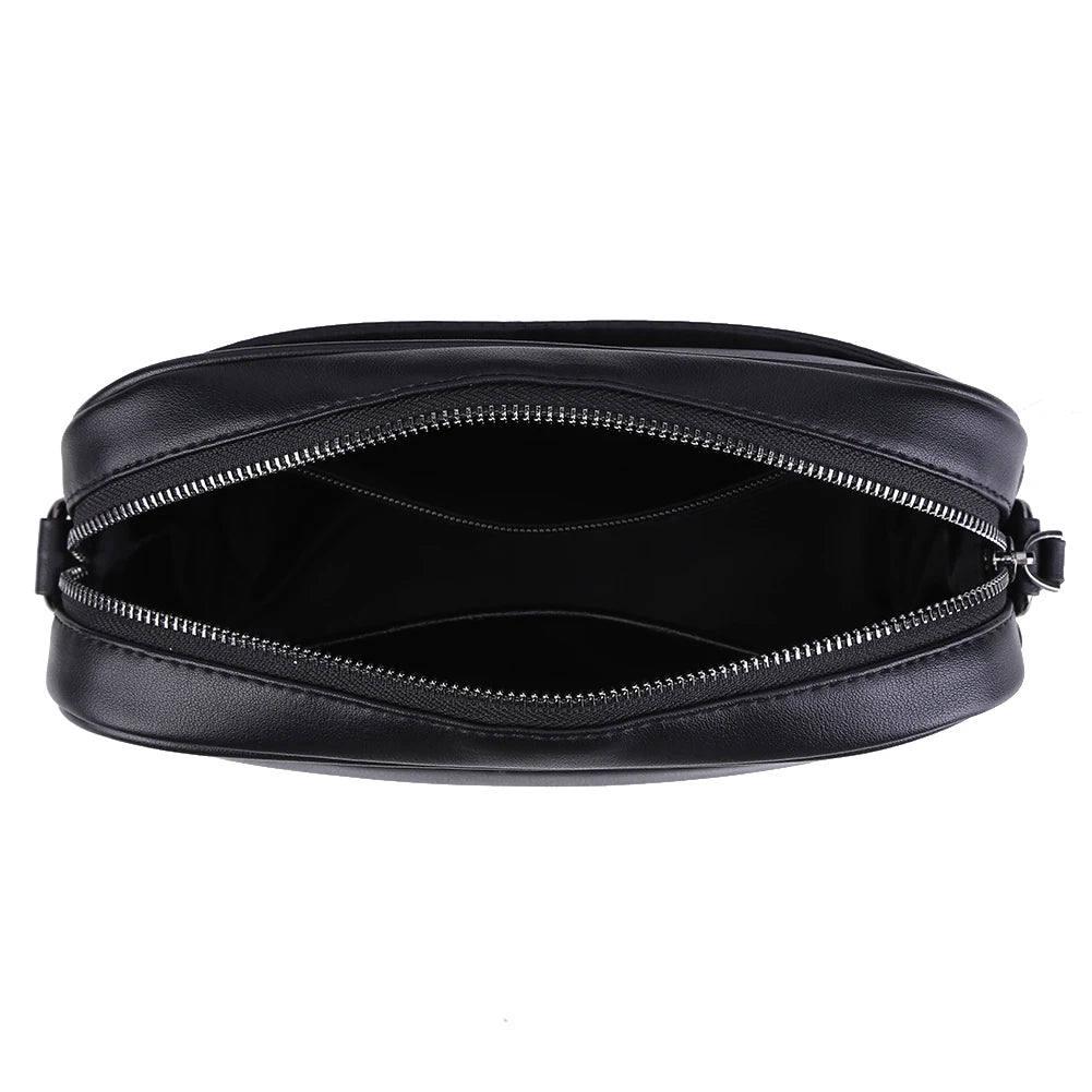 Sac à Épaule de Business Décontracté pour Hommes en Cuir PU Sac Messager à Large Sangle Sacs Bandoulière à Carreaux Plaid Designer Sacs à Bandoulière pour Hommes