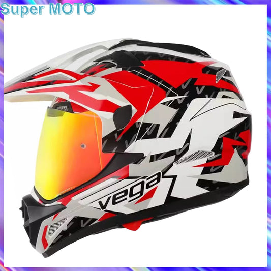 Casque Motocross Tout-Terrain ABS DOT & ECE – Protection et Confort