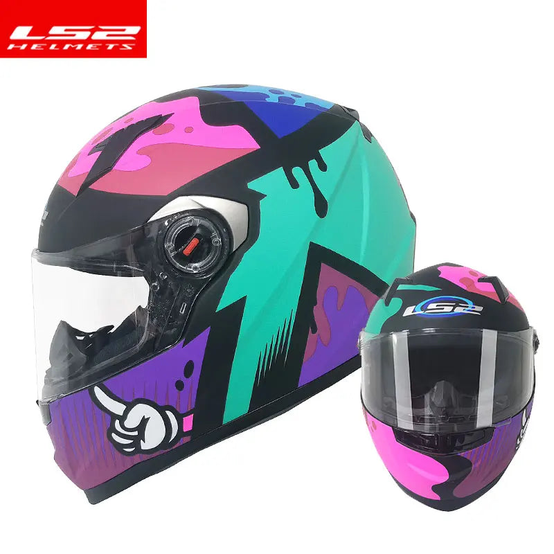Casque Moto LS2 Intégral ABS – Certifié ECE R22.05 – Léger & Sécurisé
