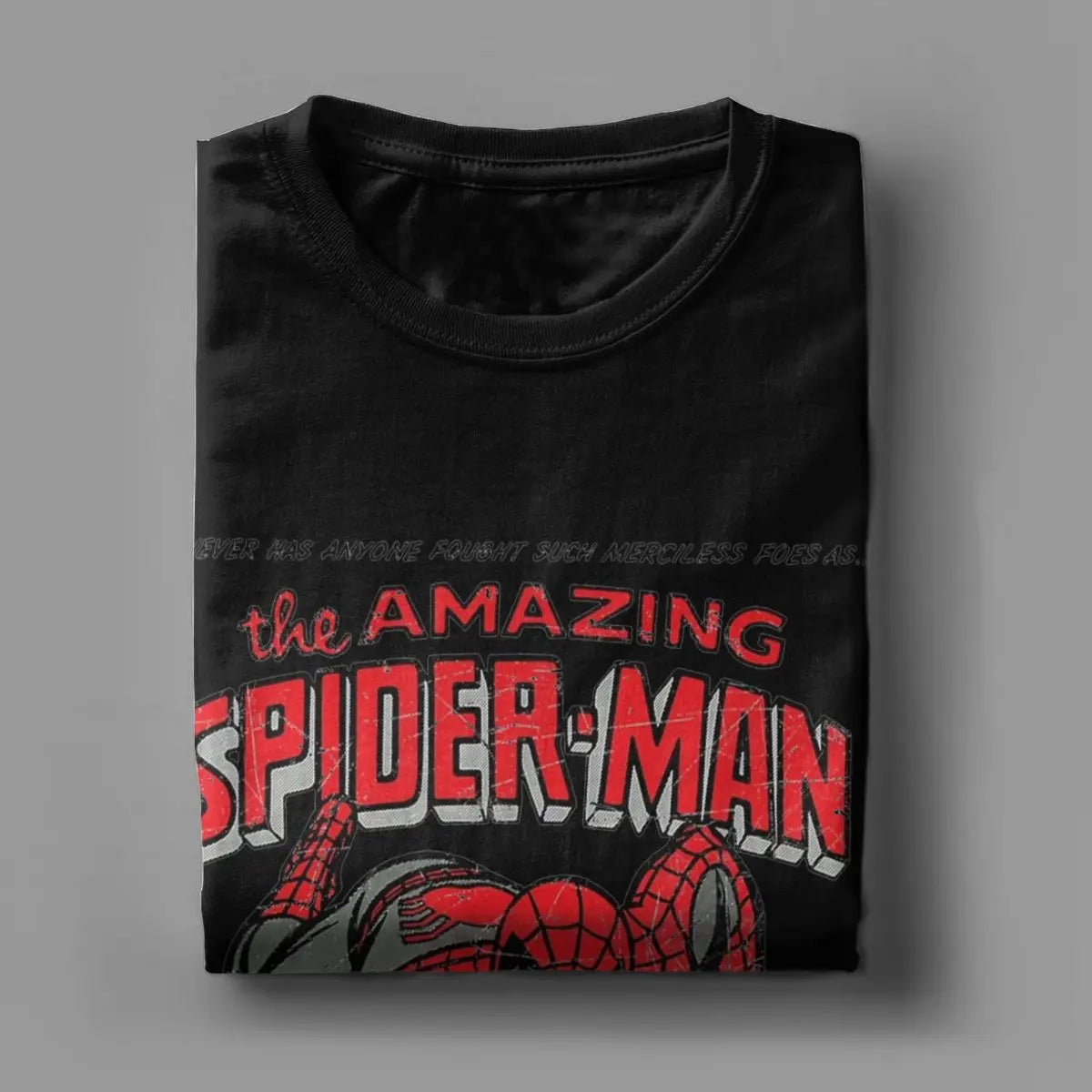 Spider-man Retro Comic Movie T-Shirt pour hommes, SpidSuffolk Tees, Creative Tees, Round Neck T-Shirt, 100% Cotton Birthday Present, Y-Man