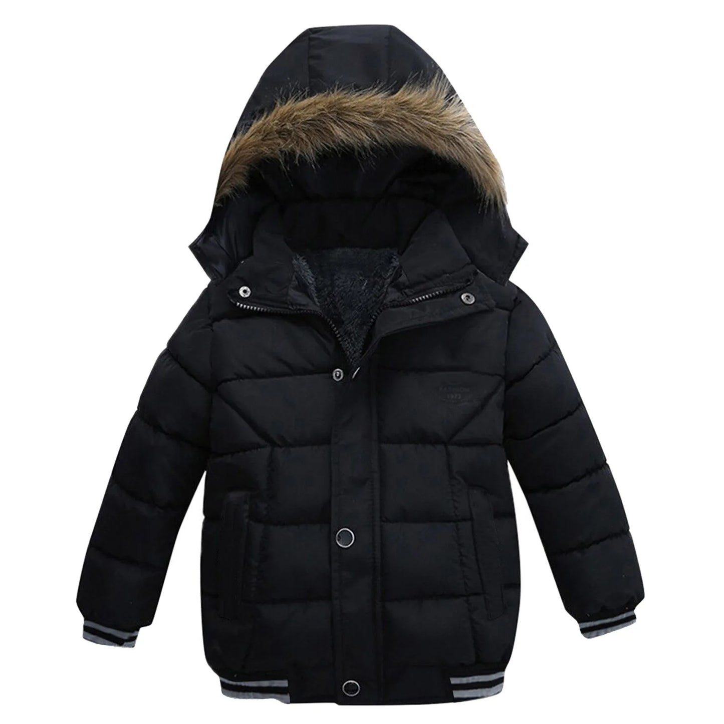🧒 Doudoune Hiver pour Garçons – Parka Chaude 2025