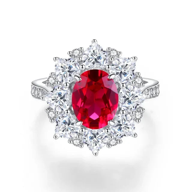 💍 Bague Femme en Platine avec Diamants – Style Classique
