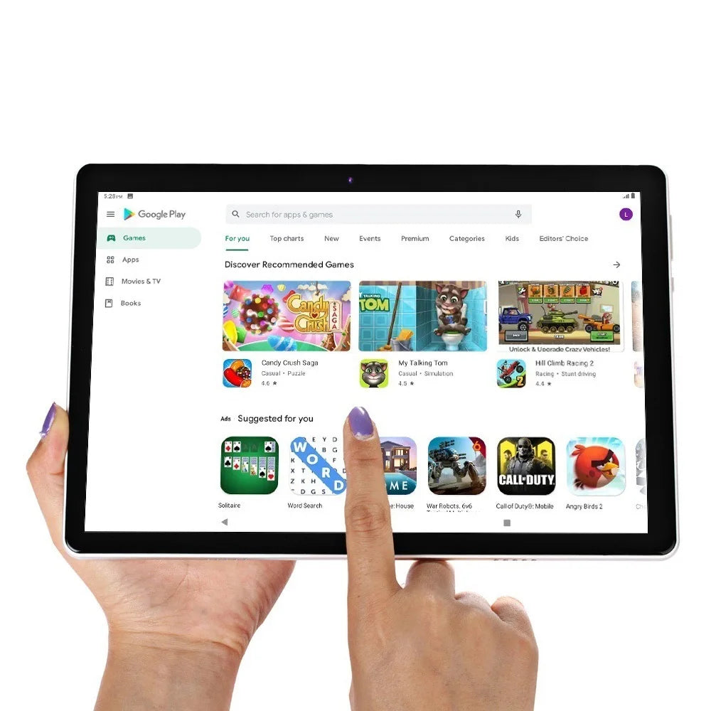 Version mondiale 10.1 pouces Octa Core tablette Pc 4GB RAM 64GB ROM Google Play double caméra double SIM appel téléphonique Bluetooth Wifi tablette