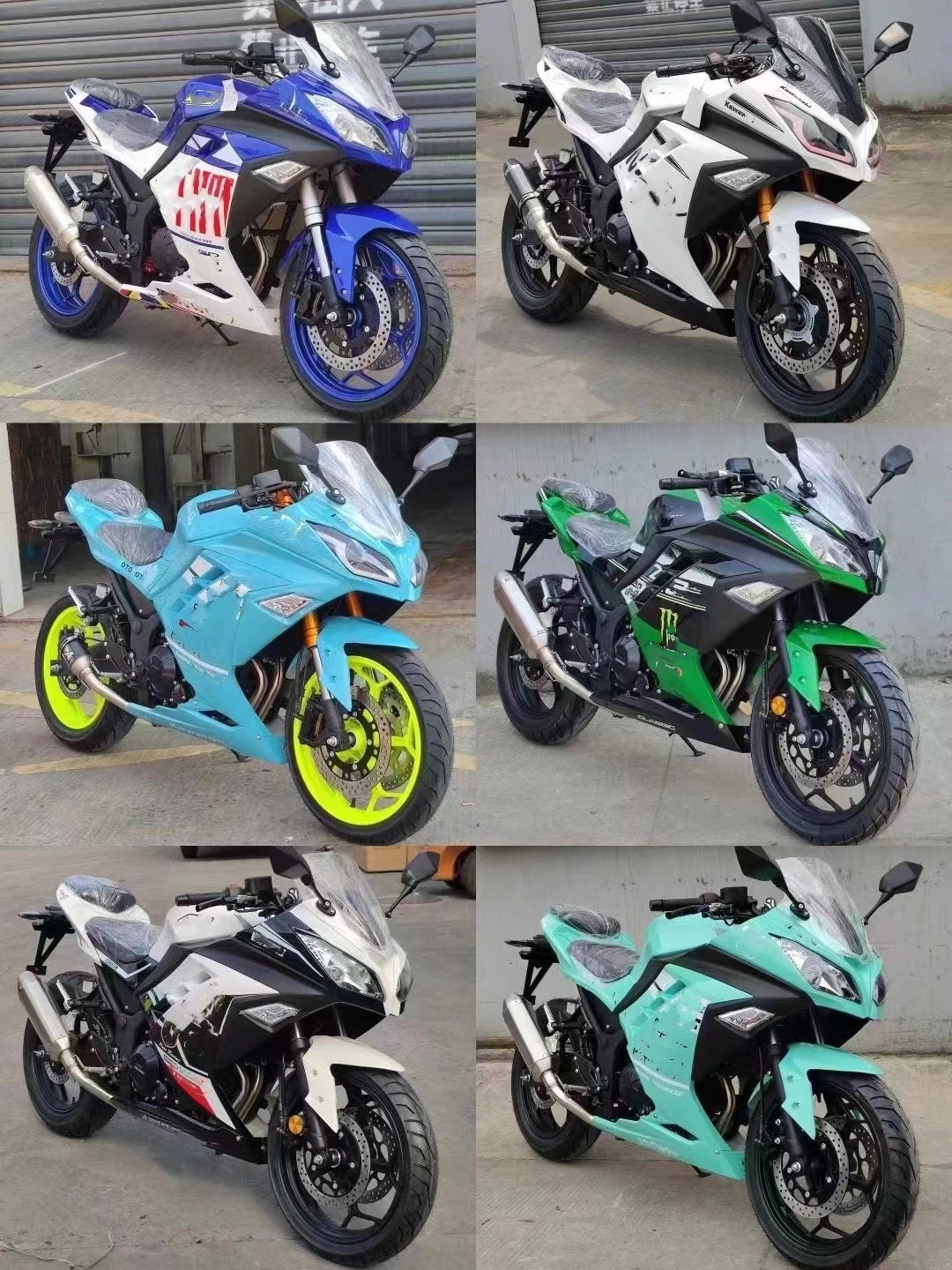 Moto Sport 250cc – Type Kawasaki Ninja, 110 km/h