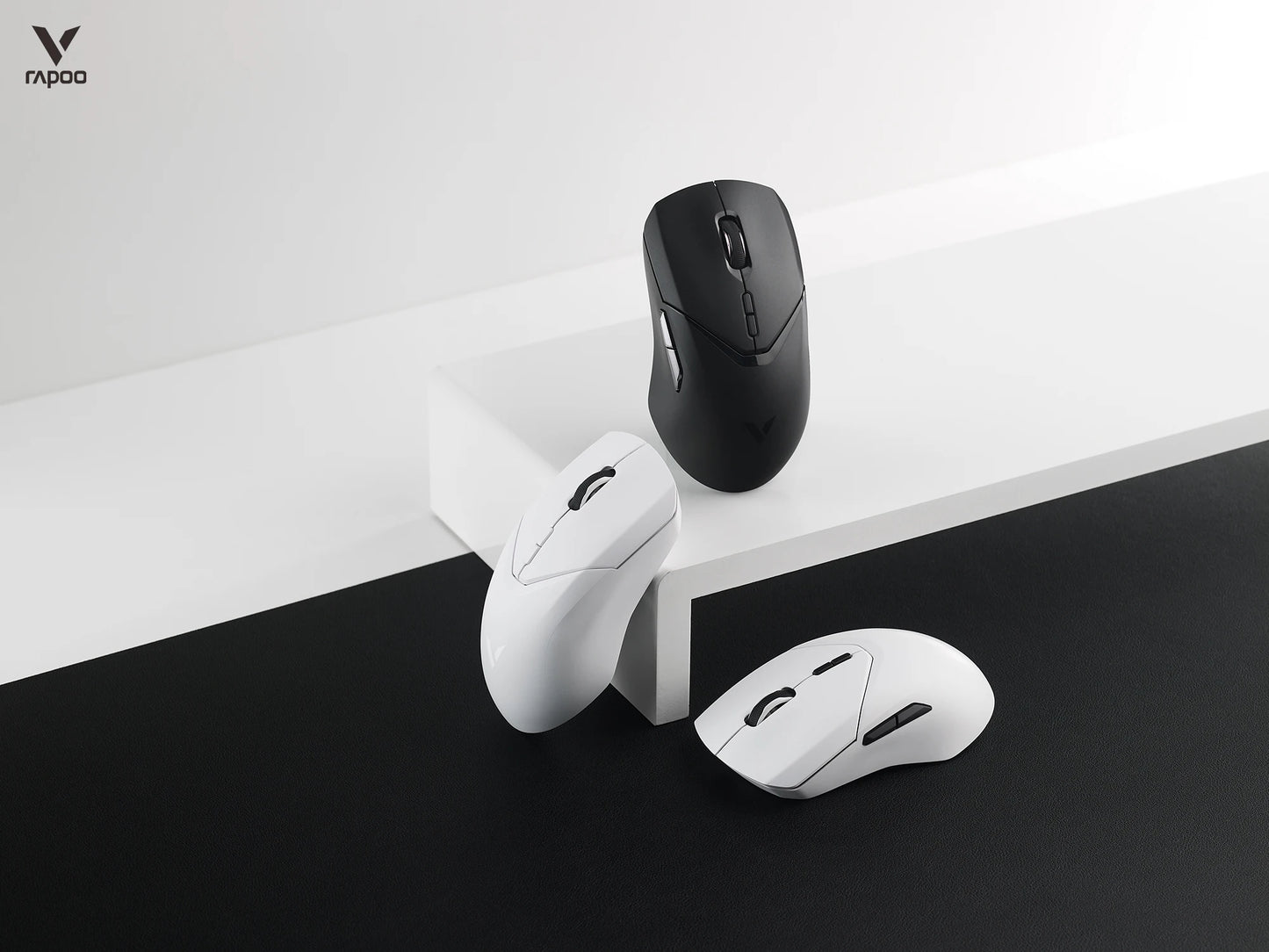 Rapoo VT9PRO – Souris de jeu sans fil légère 68g, 26000 DPI, autonomie 160H