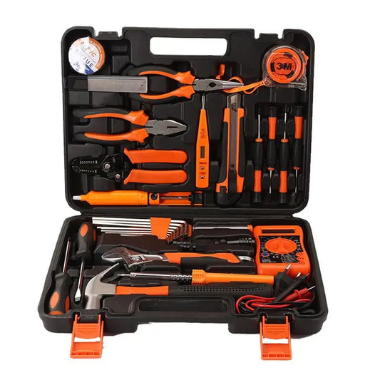Kit d’outils de quincaillerie domestique – Boîte à outils complète multifonction