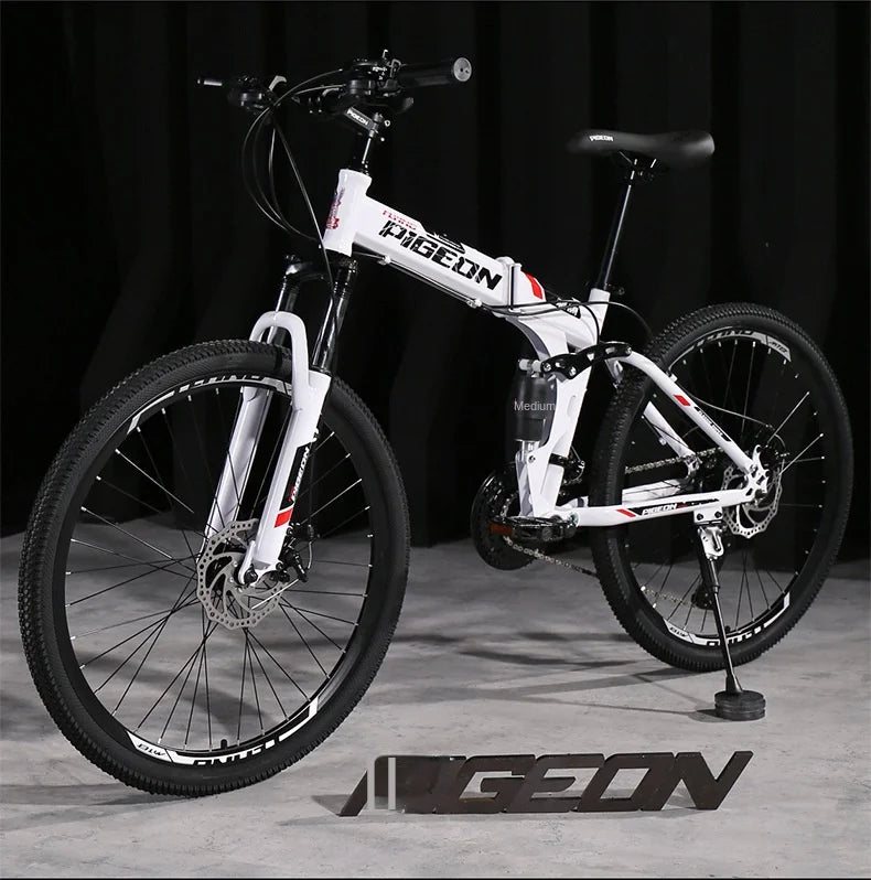 Vélo de Montagne Pliant pour Hommes - Idéal pour les Aventures en Plein Air