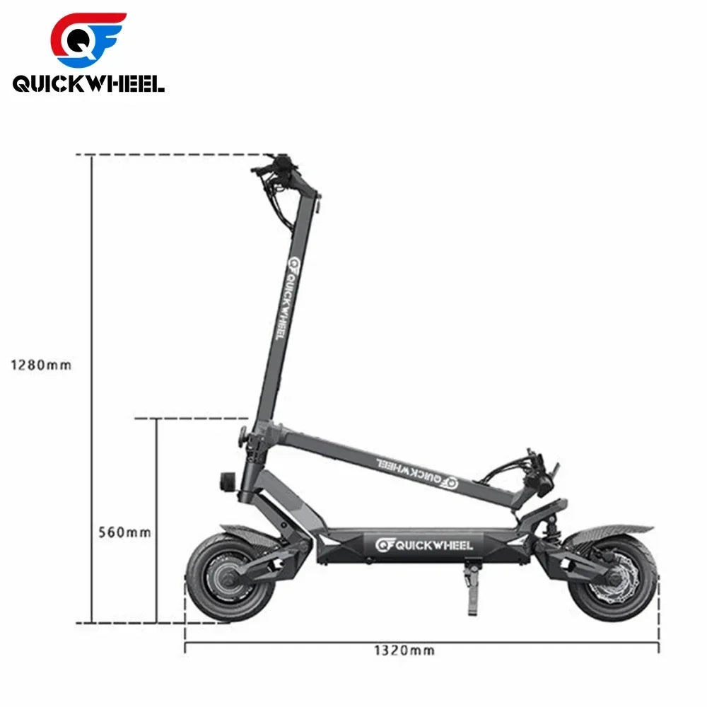 2024 EU High Power Hot Sale Electric Scooter 3000W 52V 20AH Dual Motor Max Speed 70KMH Max Range90KM Foldable Electric Scooter