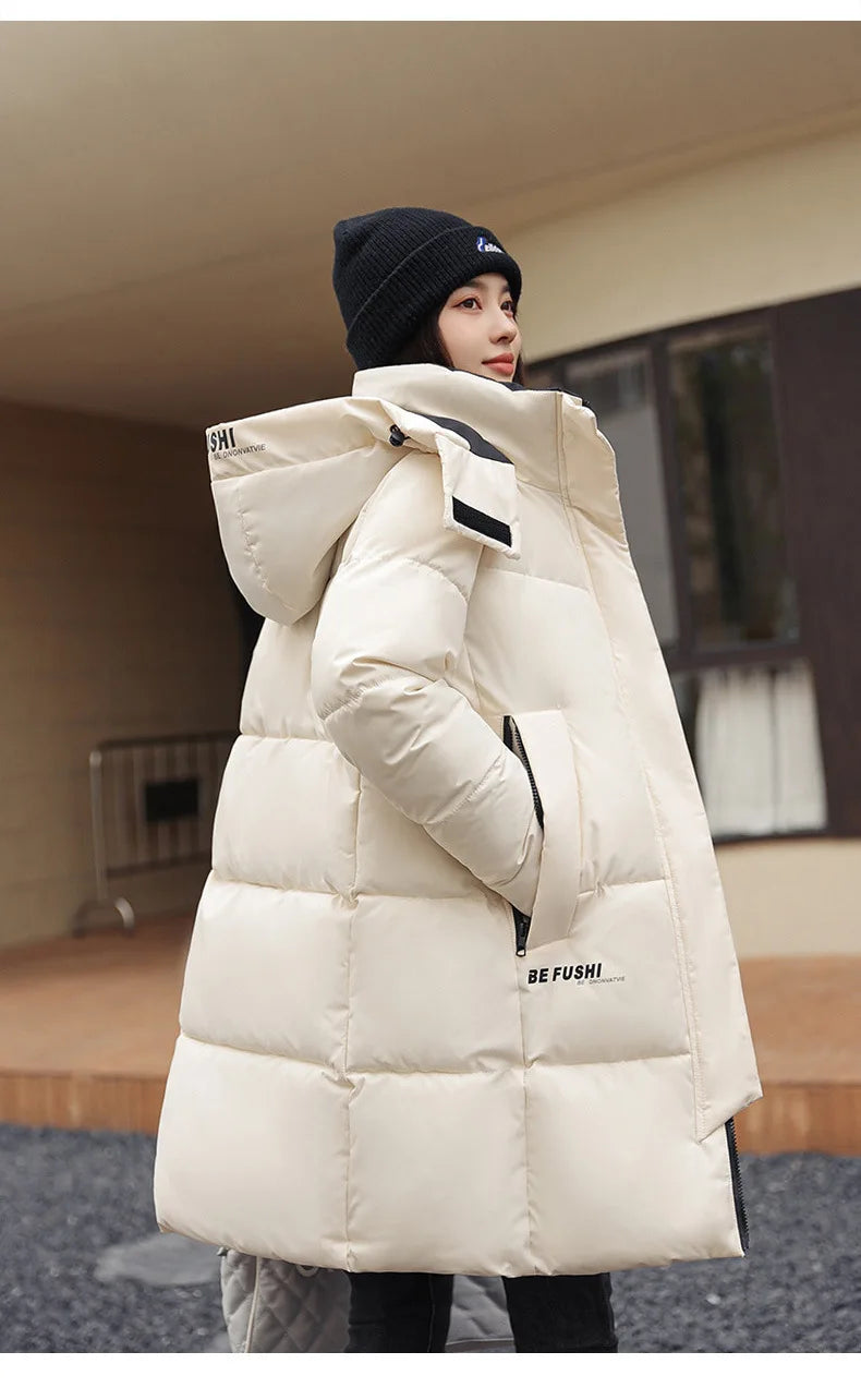 Veste femme épaisse à capuche – Hiver 2025 | ParisPetitPrix