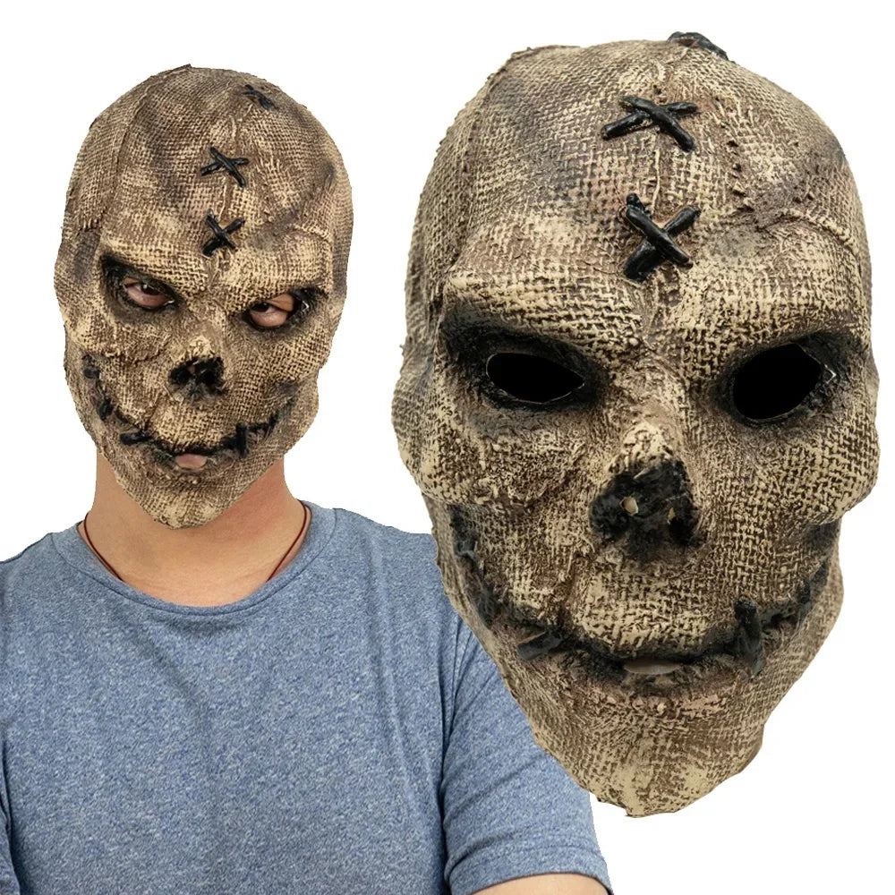 Masque de Crâne Tueur en Gel de Silice – Halloween & Costume Effrayant