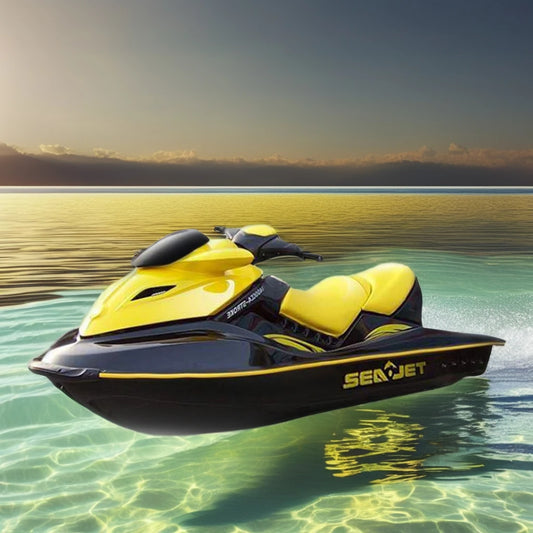 Jet Ski YTYIN 1401-1500cc – 3 Places, 4 Cylindres, Écran Digital