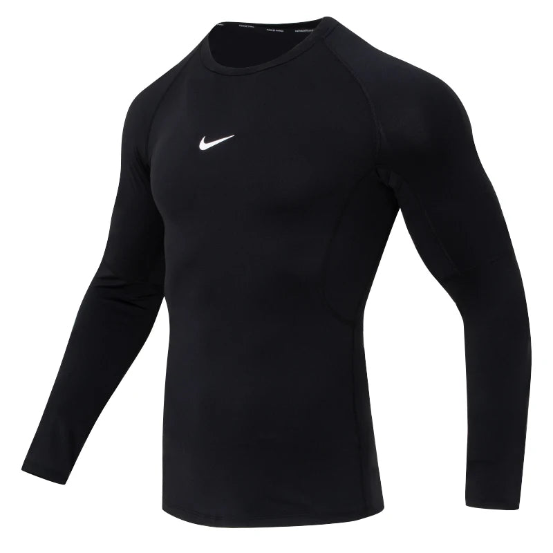 Nike Pro vêtements de Compression à séchage rapide T-Shirt de sport pour hommes Fitness basket-ball pull Fb7920-010