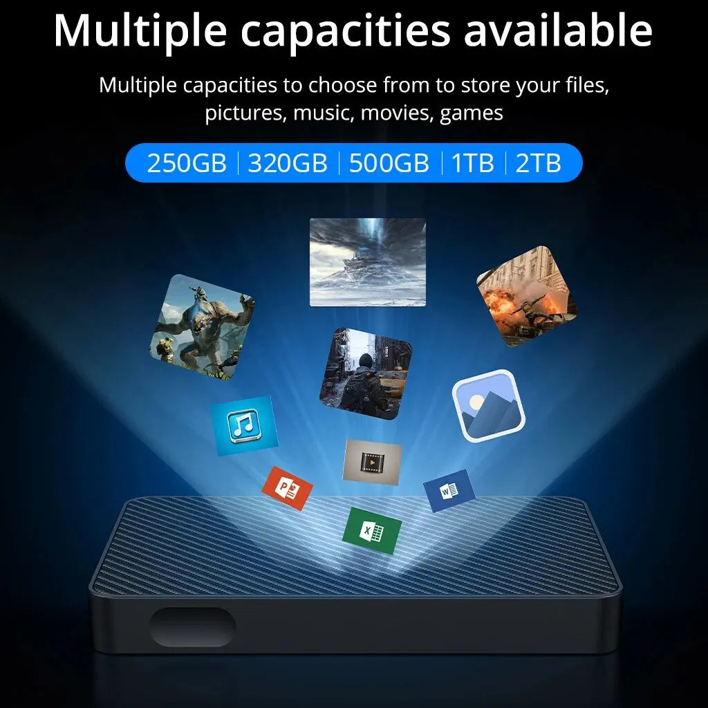 Disque dur externe portable HDD, 2.5 Go, 250 Go, 320 Go, 1 To, USB 3.0, ordinateur de bureau, PC, lapmedicents, consoles de jeu, TV, PS5, Xbox, 500