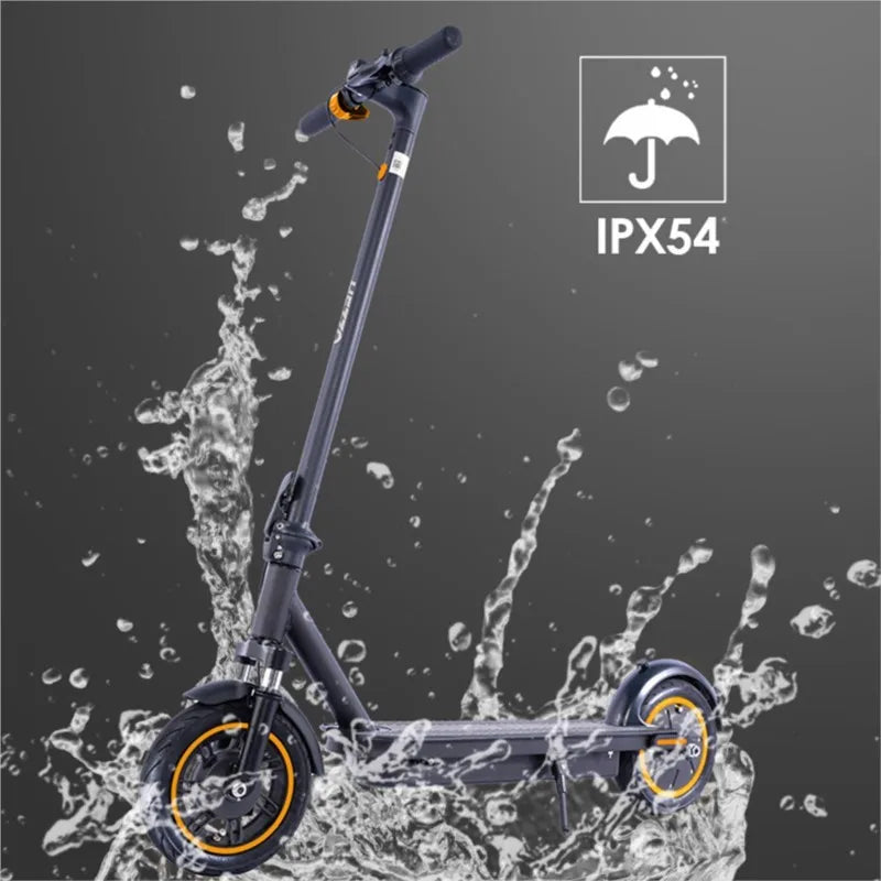 Trottinette Électrique de Ville – 36V 15Ah, 10” Pneus, 40-60 km Autonomie, Pliable, Durable