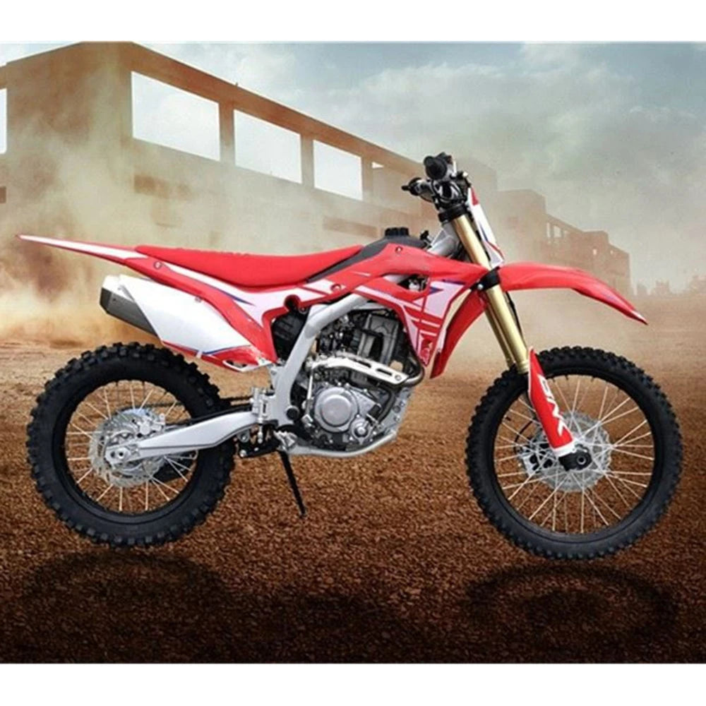 Moto tout-terrain à carburant 250cc pour adultes, vélo de course de montagne, vélo de cross-country, frein à disque de motocross annuel, refroidi par air, 4 temps