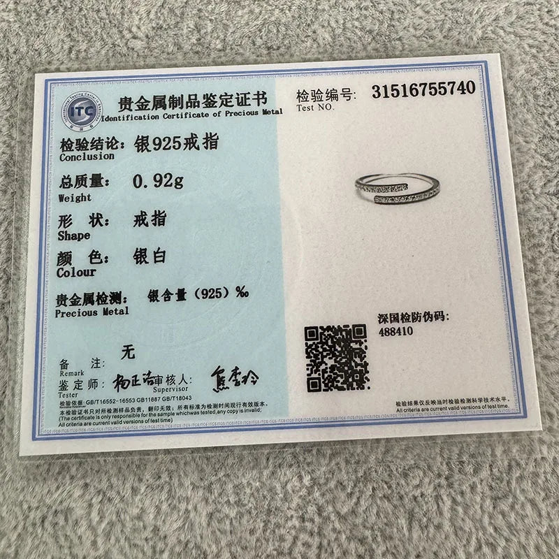 Bague en argent Sterling 925 et zircon pour femmes, bijoux, anneau ouvert réglable pour fête, cadeau d'anniversaire