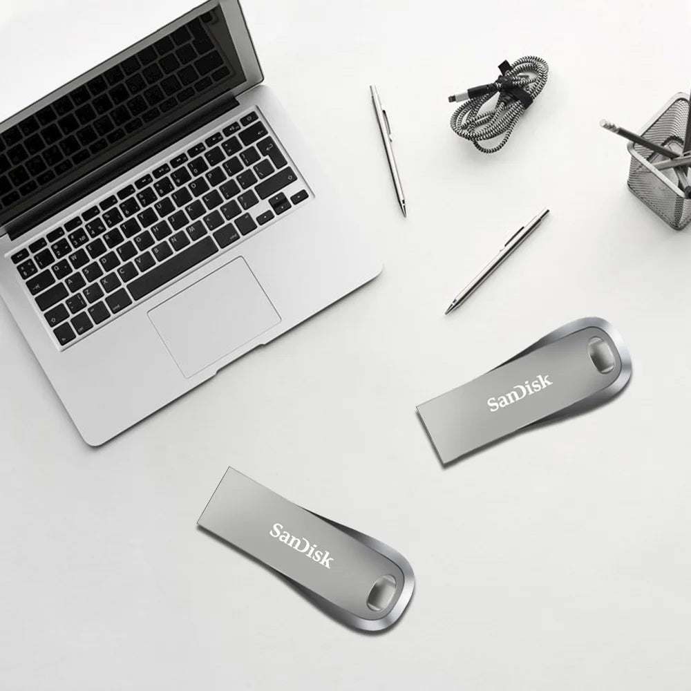 SanDisk CZ74 Ultra Luxe USB 3.2 Gen 1 clé USB 32GB 64GB 128GB 256GB 512GB 1TB vitesse rencontre le mot de passe de style-protégez vos fichiers