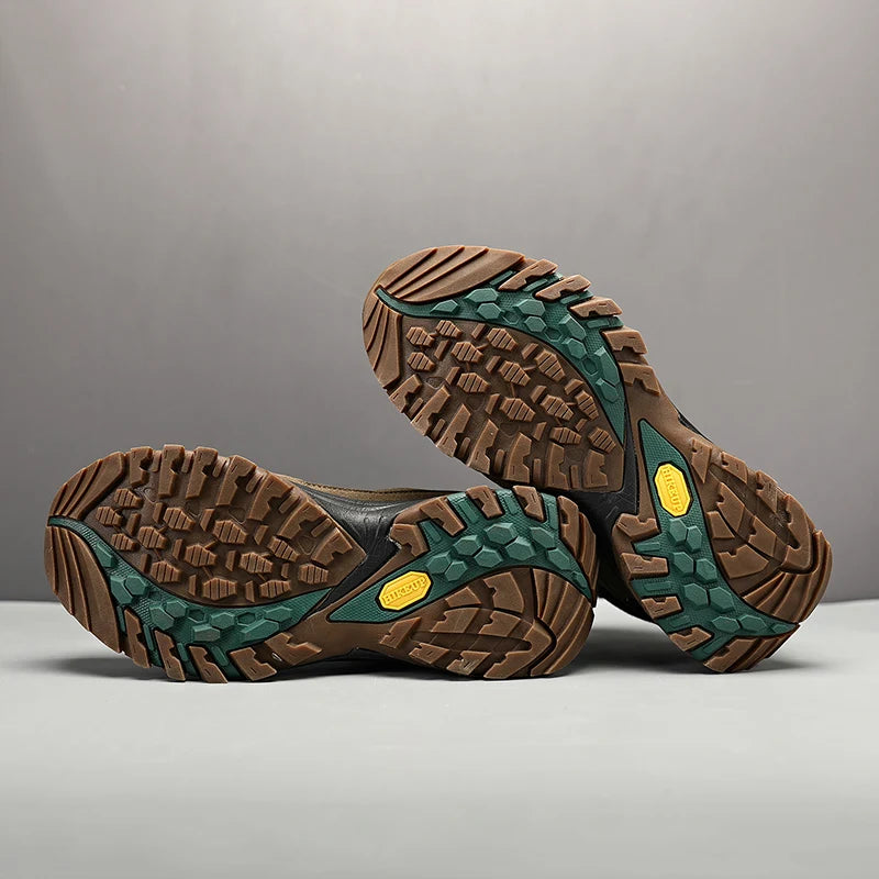 HIKEUP Bottes de Randonnée Homme – Chaudes, Confortables et Respirantes pour Plein Air