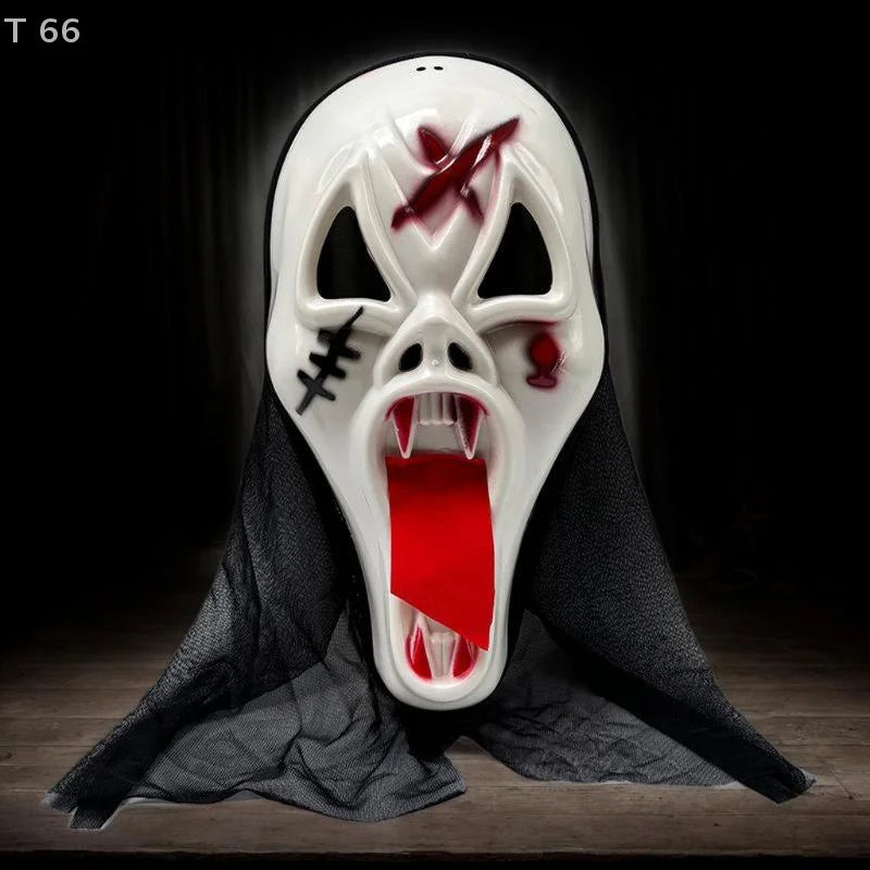 Masque Squelette Respirant – Halloween et Cosplay Effrayant