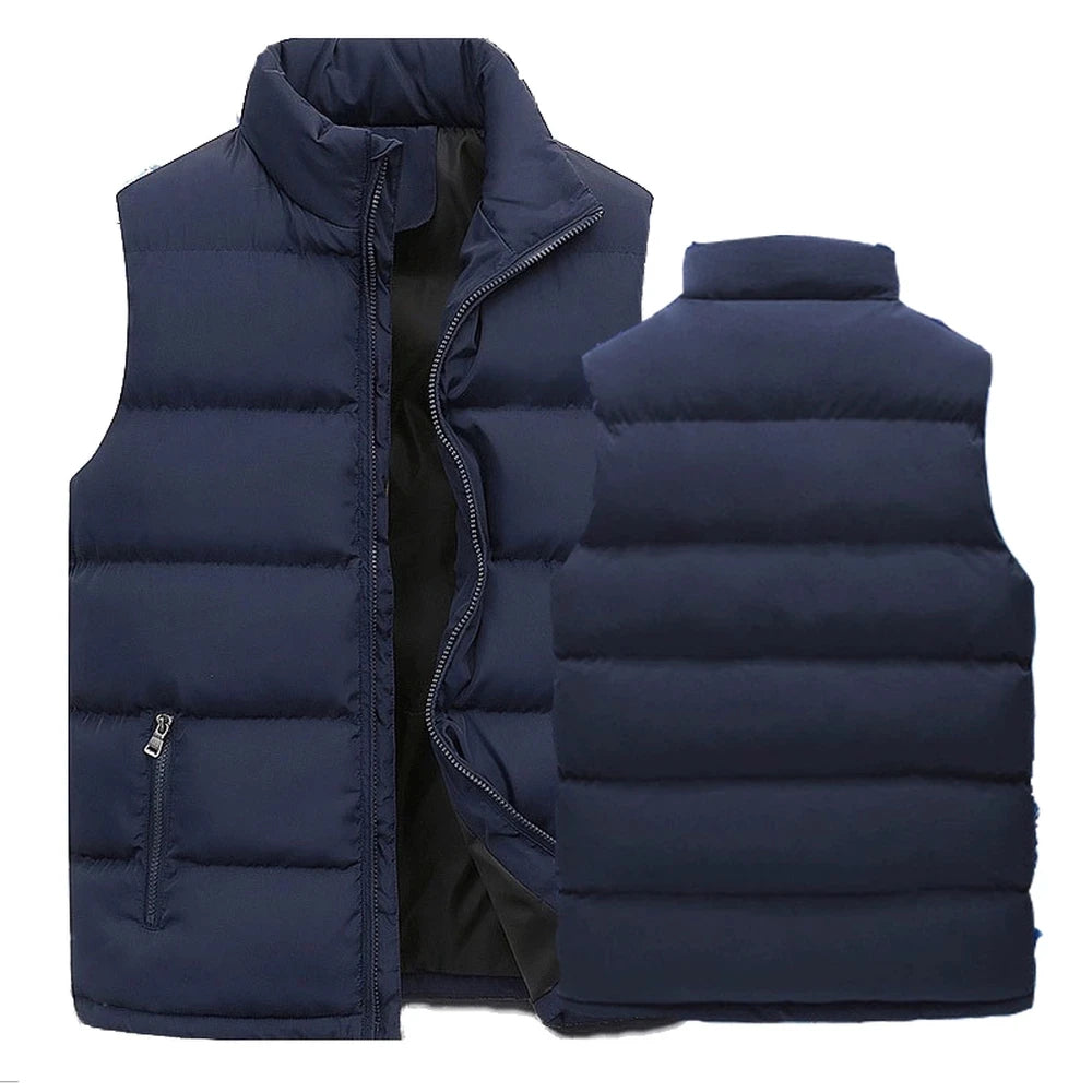 Ärmellose Weste für Herren – warme und wasserdichte Jacke