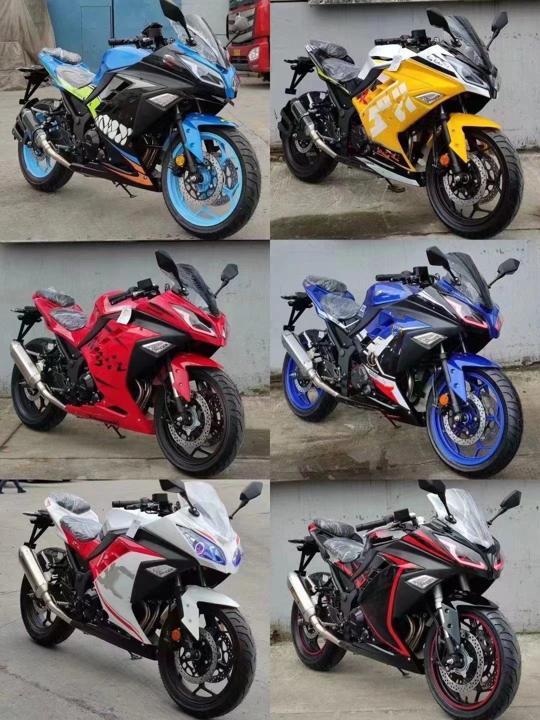 Moto Sport 250cc – Type Kawasaki Ninja, 110 km/h