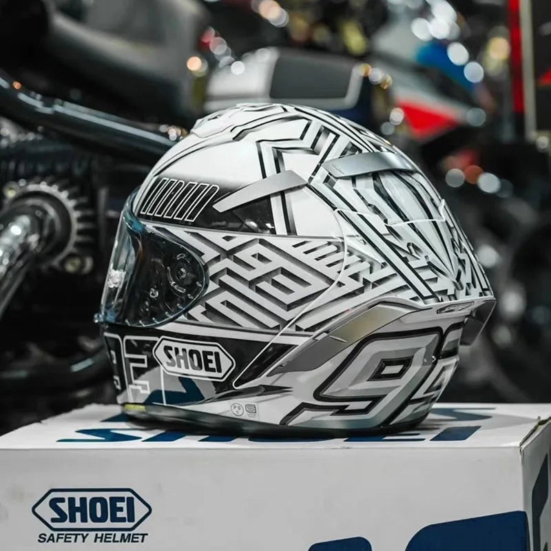 Casque Moto SHOEI X-Fourteen / X-Spirit III – Full Face Unisexe, Certifié DOT & ECE