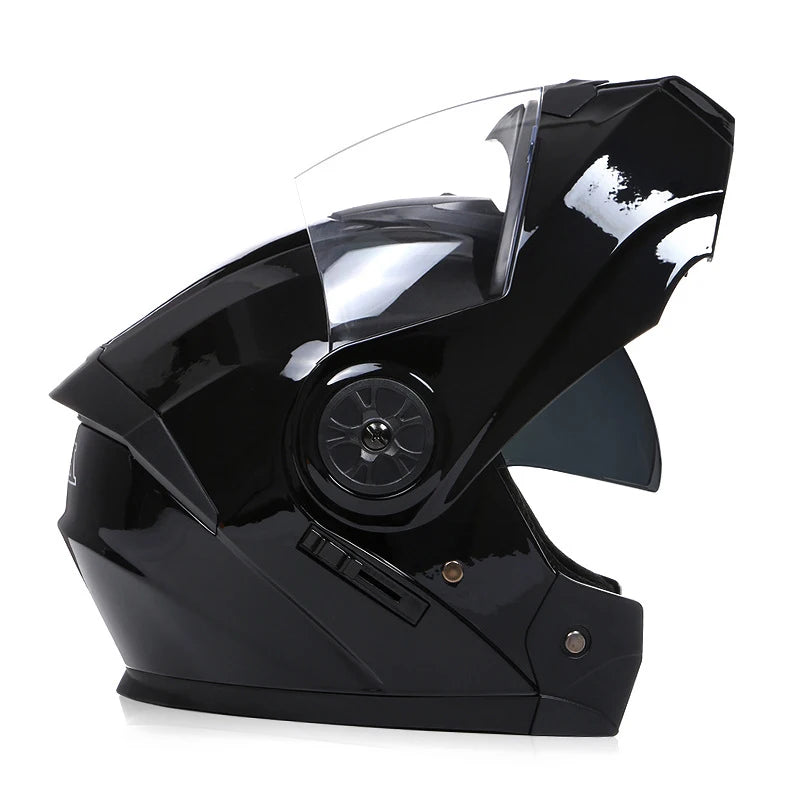 Casque de moto rabattable pour hommes et femmes, sécurité, descente, motocross, course modulaire, visage intégral personnalisé, approuvé par le DOT
