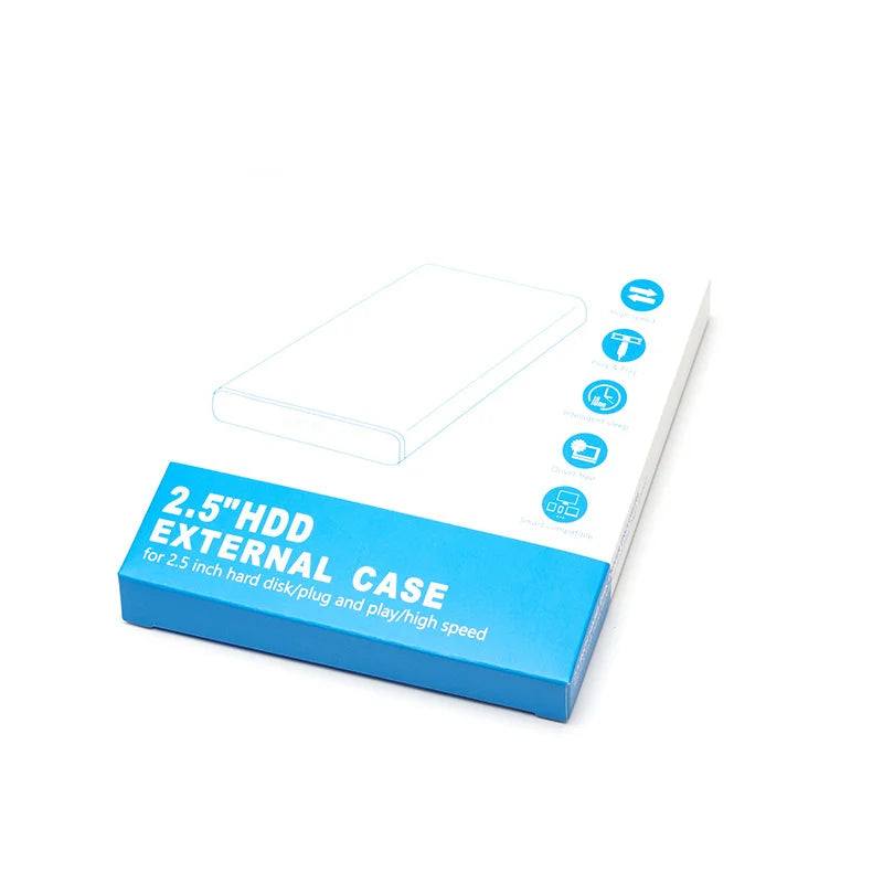 Disque dur externe Ssd haute vitesse, sauvegarde de données portable, mince et mince, élégant et efficace, châssis, facile à utiliser