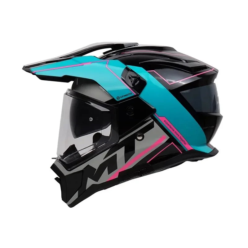Casque Moto Unisexe Full Face ABS – Certifié DOT & E-Marque