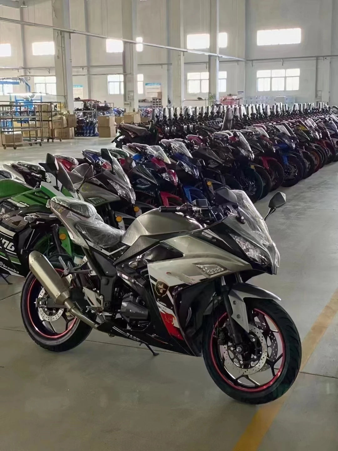 Moto Sport 250cc – Type Kawasaki Ninja, 110 km/h