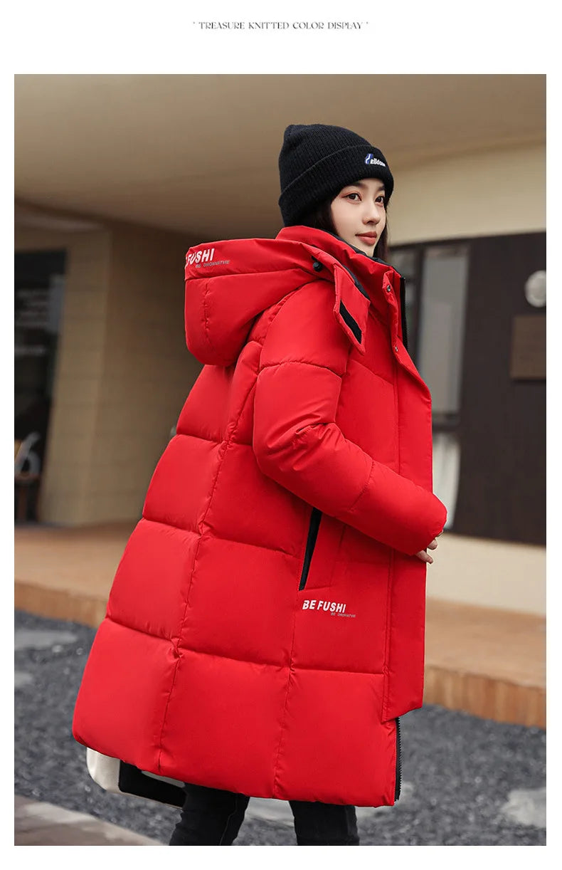 Veste femme épaisse à capuche – Hiver 2025 | ParisPetitPrix
