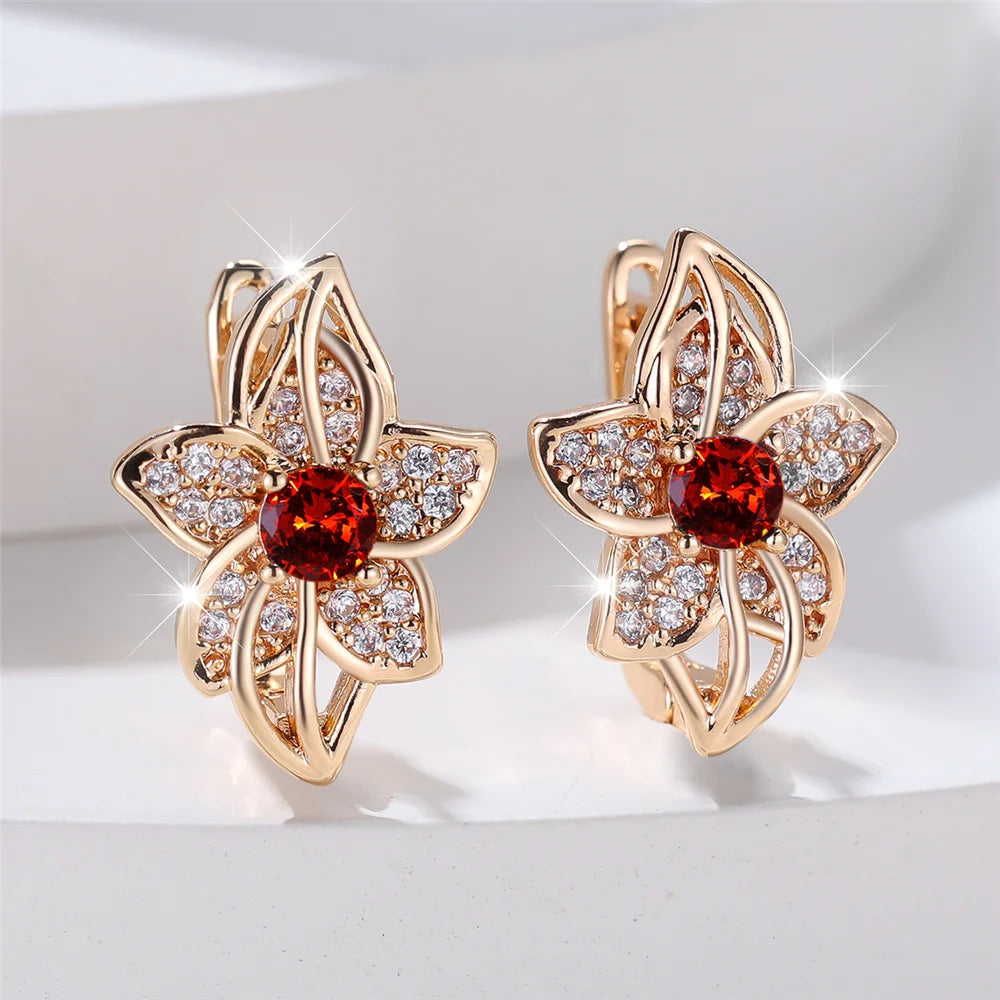 Boucles d'Oreilles Rondes Vertes sur Pierre pour Femme, Bijoux de Mariage, Breloque, Document en Or