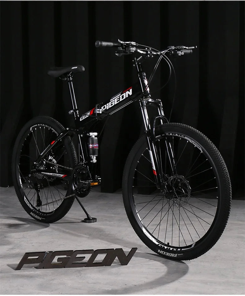 Vélo de Montagne Pliant pour Hommes - Idéal pour les Aventures en Plein Air