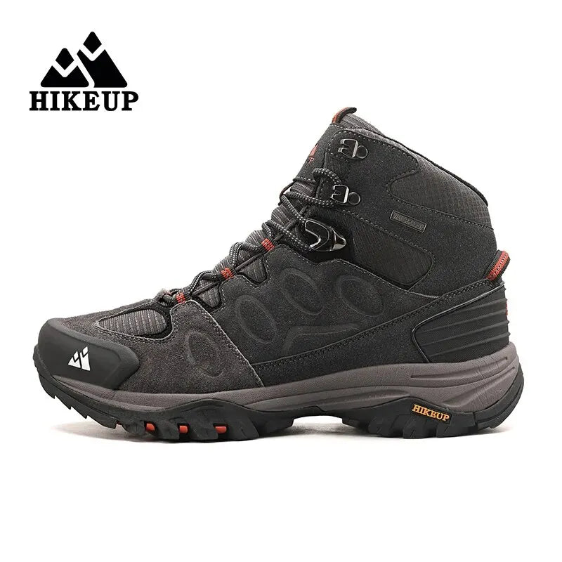 HIKEUP Bottes de Randonnée Homme – Chaudes, Confortables et Respirantes pour Plein Air