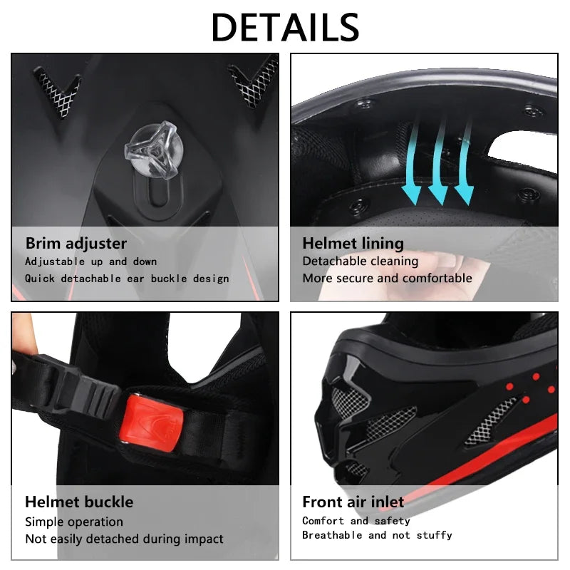 Casque de motocross classique pour hommes et femmes, casque de course, motocross, descente, hors route, rallye, endflats, adultes, femme, 2023