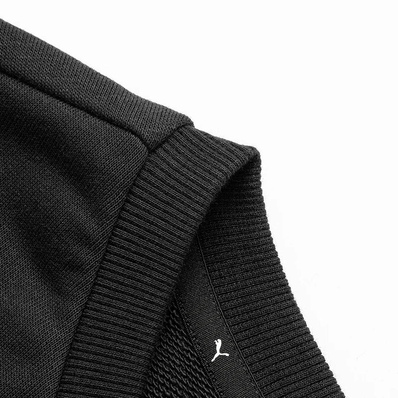 Puma Sweat Unisexe Noir – Confort et Style Décontracté