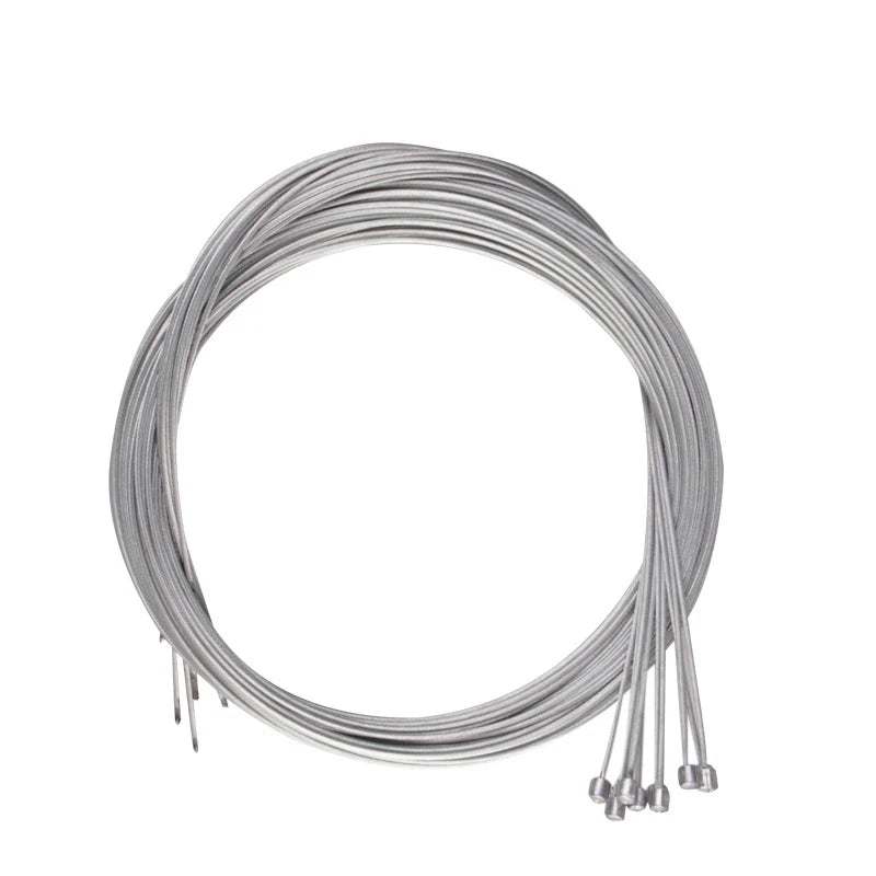 5 Pcs Câbles de Frein et de Vitesses en Acier Inoxydable pour VTT