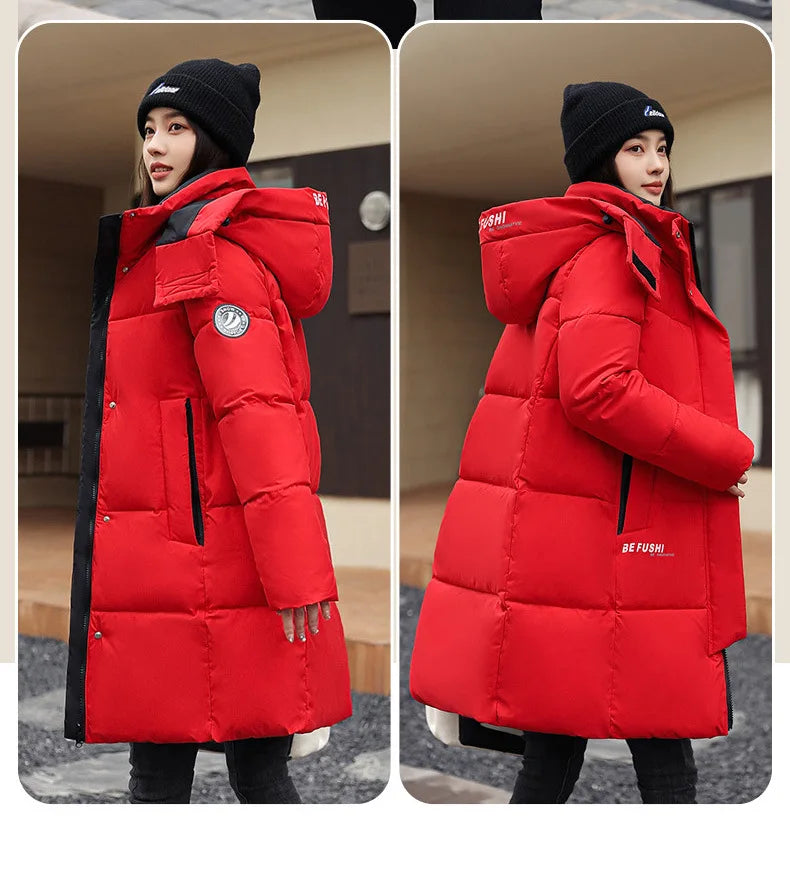 Veste femme épaisse à capuche – Hiver 2025 | ParisPetitPrix
