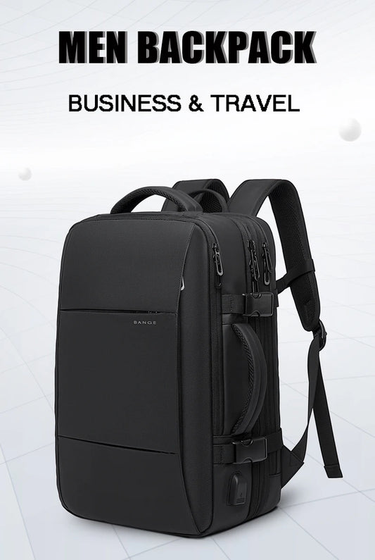 Sac à Dos Homme Bange 20-35L – Oxford, Multi-Poches, Style Commerce