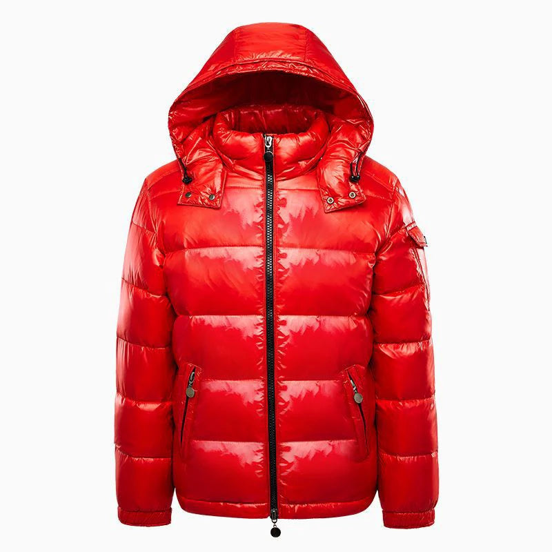 Parka d’Hiver Brillante pour Hommes – DIMUSI
