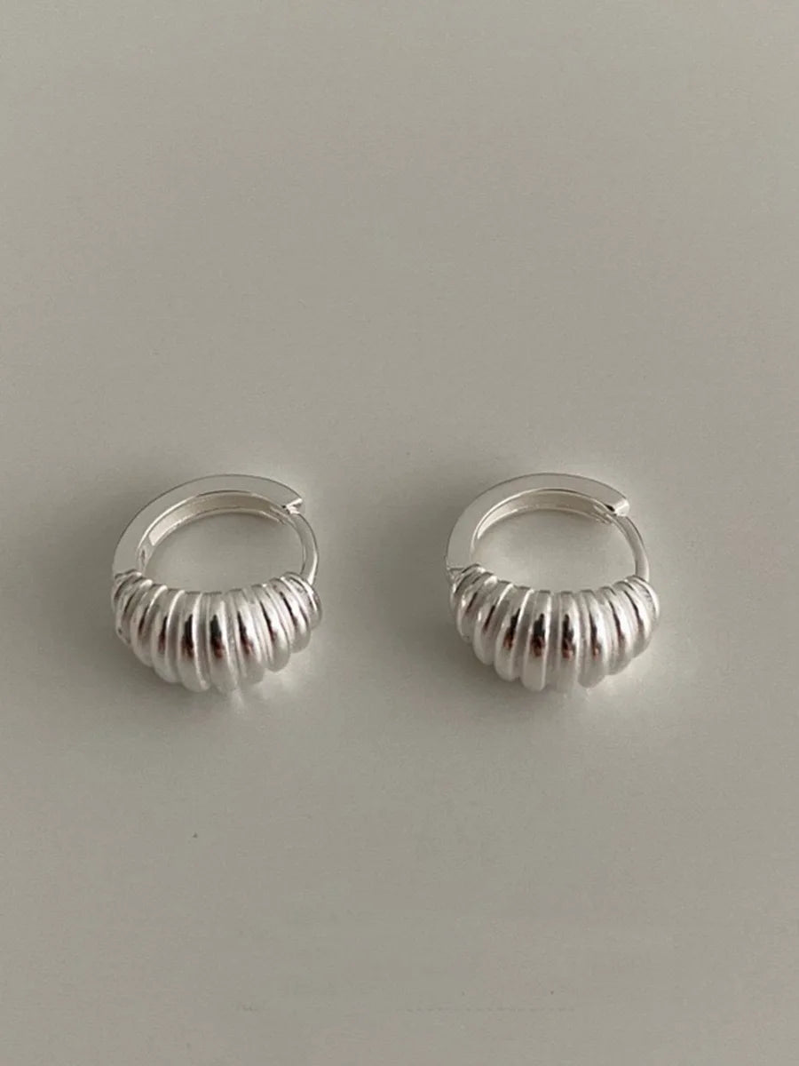 Boucles d'oreilles coréennes en argent Sterling 925, tempérament Simple, exquis, tendance, bijoux Sexy, cadeau