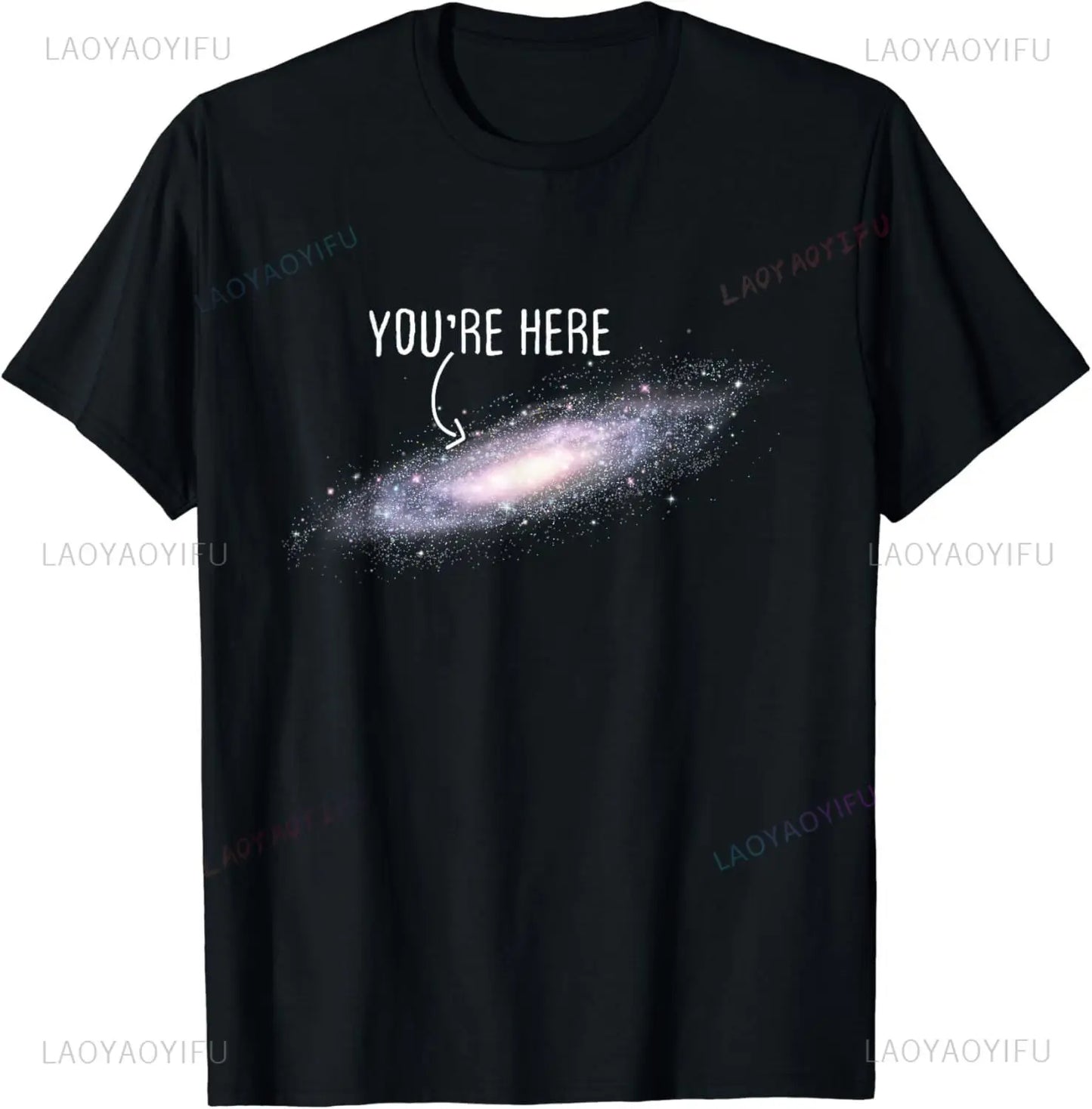 T-shirt unisexe Galaxie Astronomie, streetwear